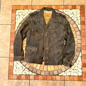 Vintage Guess Leather Jacket